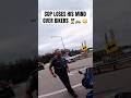 COP LOSES HIS MIND 👮‍♂️🏍️ 😳  #reaction