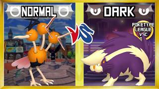 METRONOME BATTLE | NORMAL TYPES vs DARK TYPES! Who Wins? | PokeType League 04