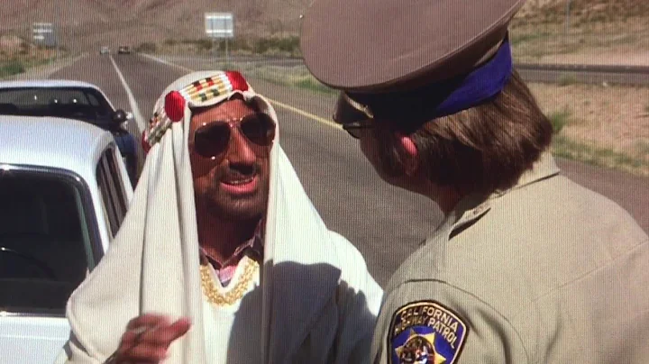 The Cannonball Run - Rolls Royce vs. the CHP