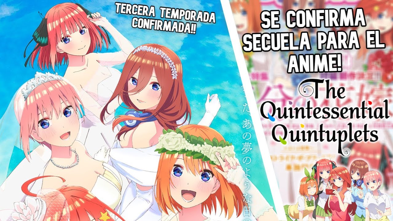 GOTOUBUN NO HANAYOME REMAKE CONFIRMADO! 3 TEMPORADA DE GOTOUBUN NO