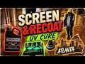 Atlanta Screen & Recoat + UV Cure | One-Day Hardwood Floor Transformation