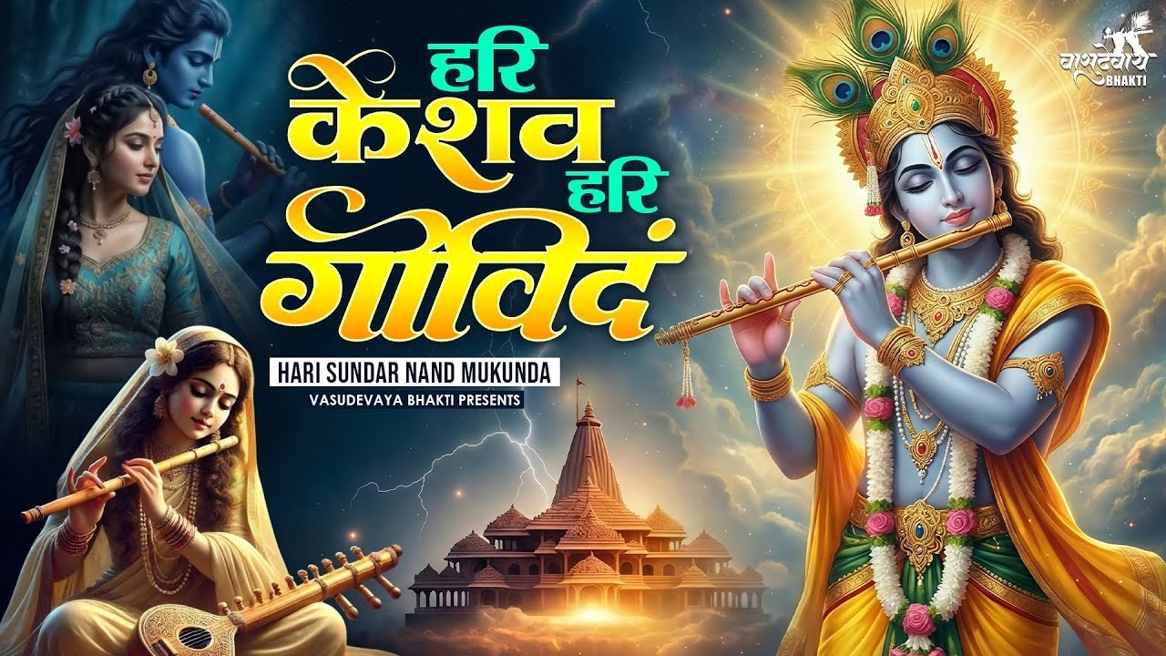 मन शांत कर देगा ये भजन | Hari Sundar Nand Mukunda | हरि केशव हरि गोविंद | New Krishna Bhajan