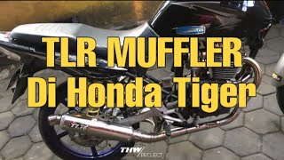 Unboxing The Tlr Muffler On The Honda Tiger Check Out The Sound Of The Tlr Muffler Factory