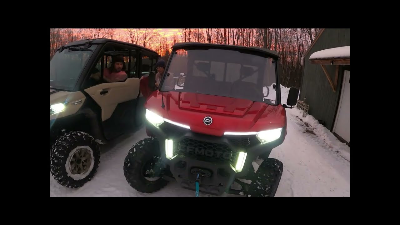 CFMOTO U10 PRO First look and winter drive