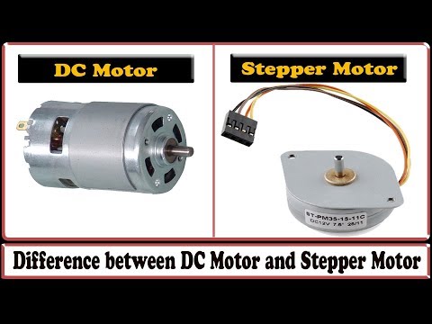 Video: Hoe verschilt de stappenmotor van de gelijkstroommotor?