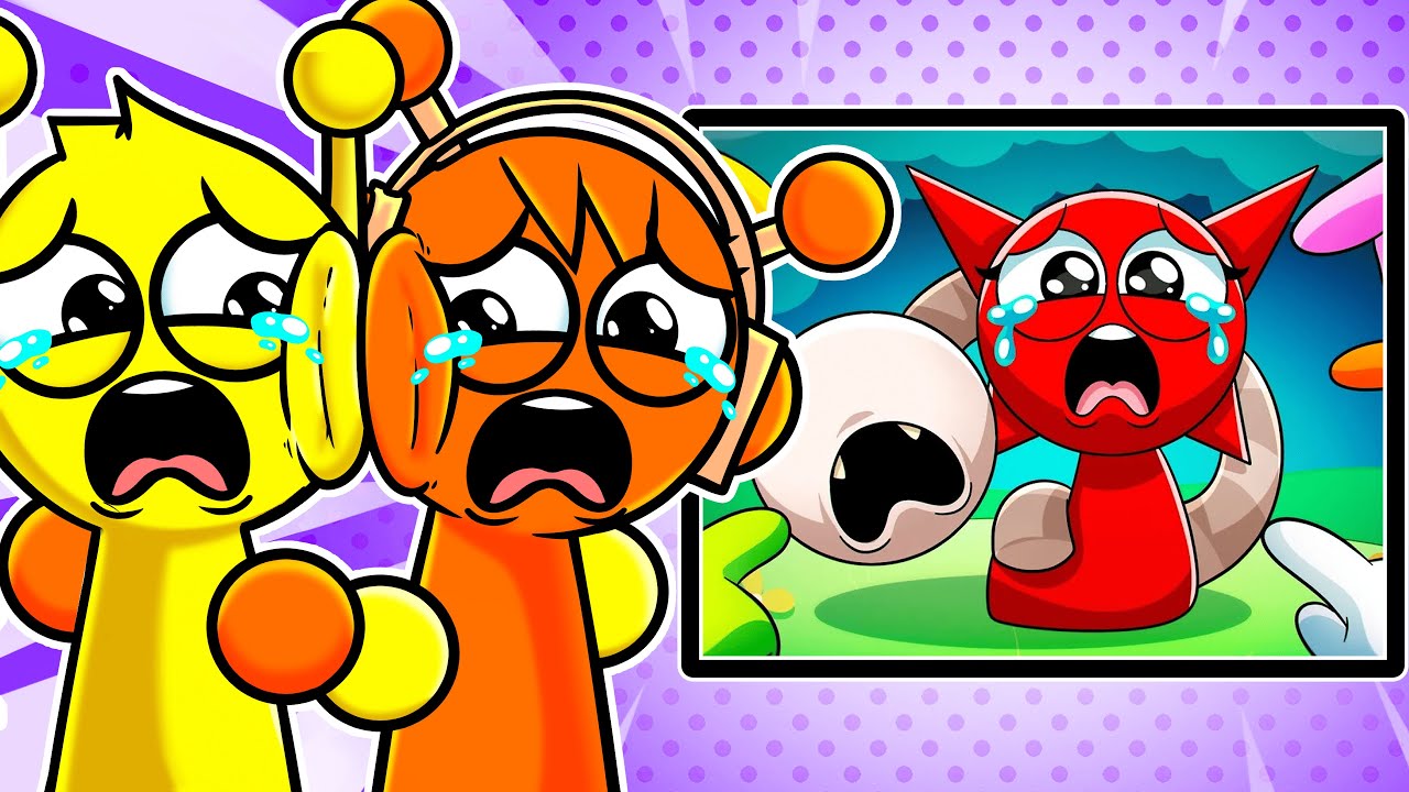 Simon e Oren REAGEM a TRISTE HISTÓRIA de Mroona e Wyrum dos Sprunki!