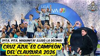 DE FORMA AGÓNICA. CRUZ AZUL ES CAMPEÓN del CLAUSURA 2026 tras vencer a PUMAS | Futbol Picante