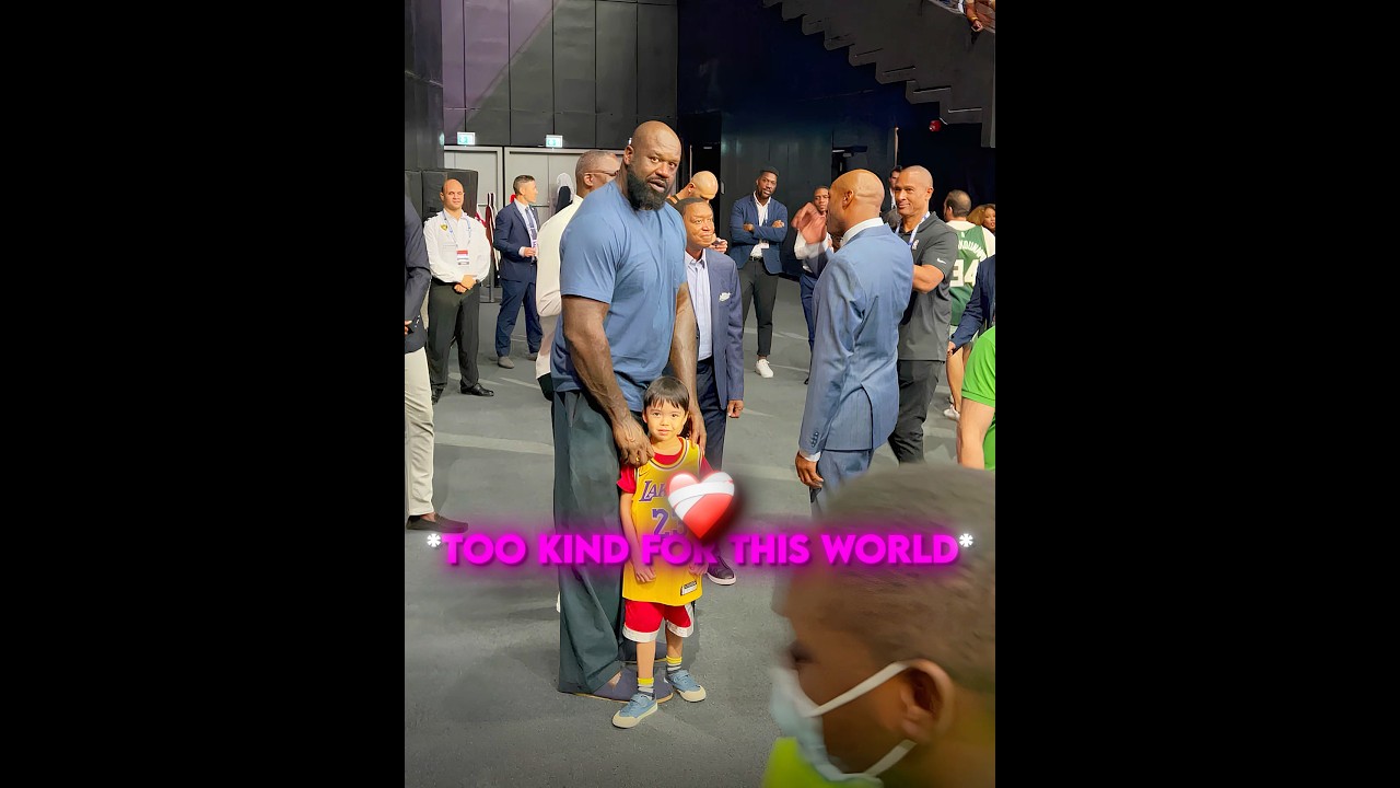 The Reason Why Everybody Loves Shaq 🥹🥰