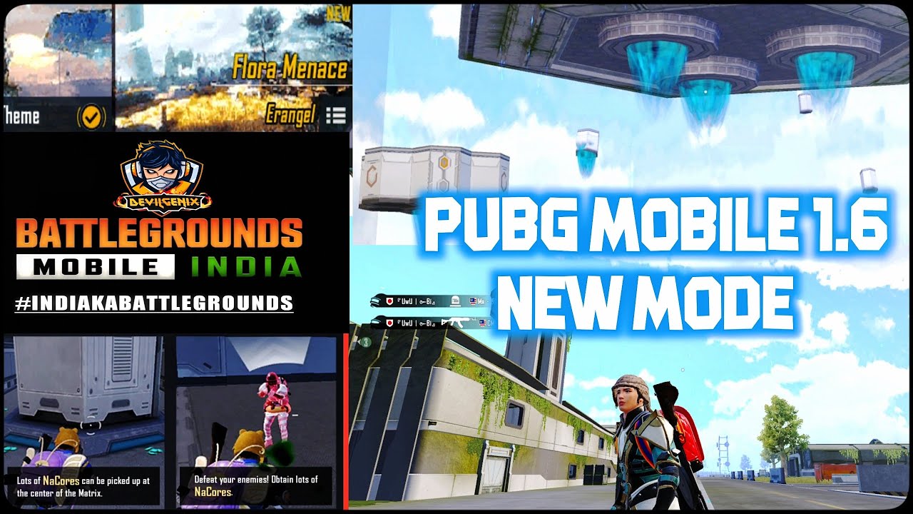 PUBG MOBILE 1.6 NEW MODE GAMEPLAY [ BGMI 1.6 UPDATE ]🔥