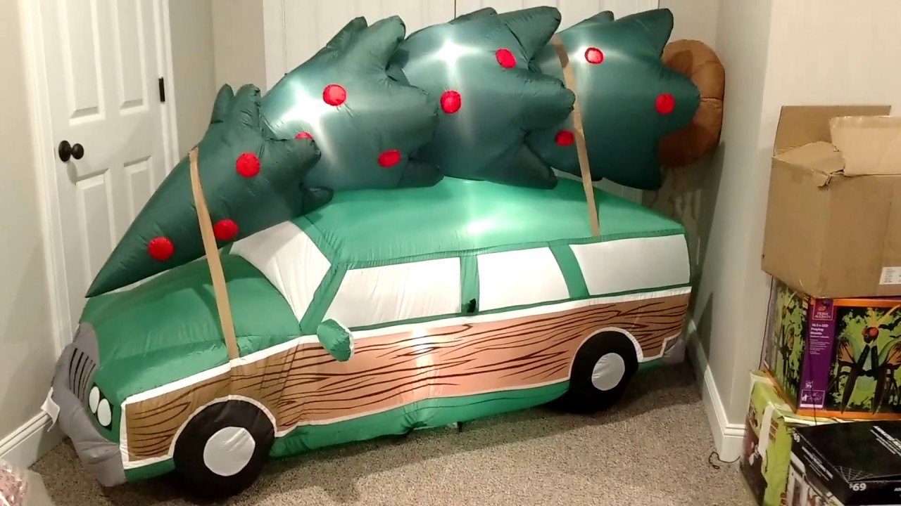 gemmy 2017 christmas vacation station wagon airblown national lampoon s christmas vacation