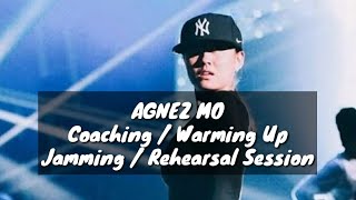 acapella ??? no mic ??? agnez mo coaching warming up jamming reherseal session