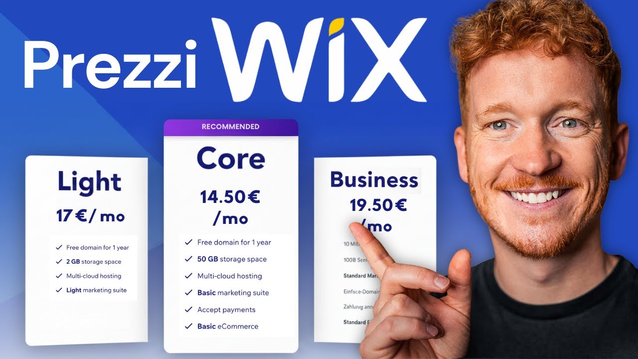 Prezzi Wix 2026: Qual è il piano giusto per te?