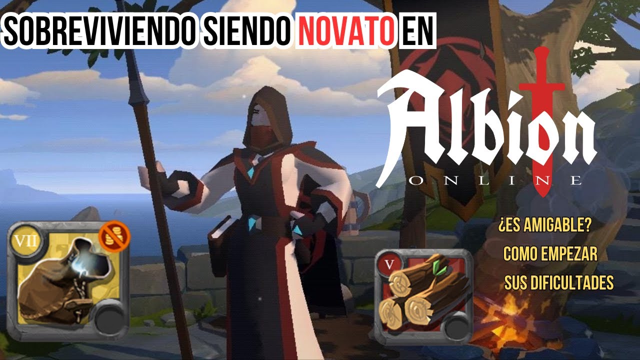 🔥 SOBREVIVIENDO en Mist y Zona Negra 💀 Experiencia de Novato | Albion Online