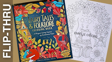 Fairy Tales & Folklore (NEW) by Emelie Lidehäll Öberg  | Unboxing & Flip-Through