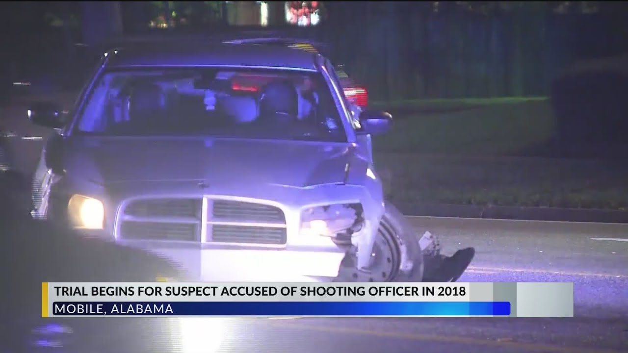 Trial begins for man accused of shooting Mobile police officer in 2018 ...