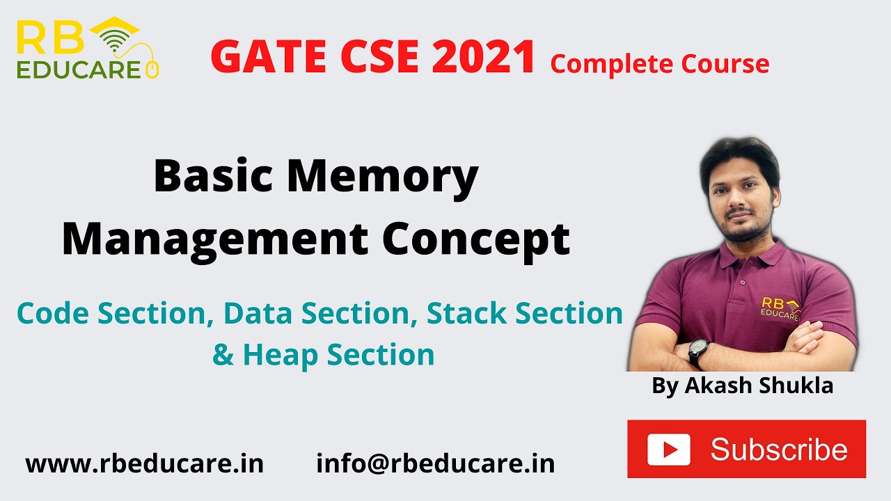 Basic Memory Management || C Programming || Akash Shukla