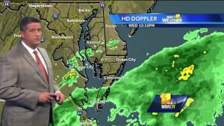Variable clouds, warm on Wednesday