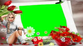green screen effects & frame album footage s dil l green video