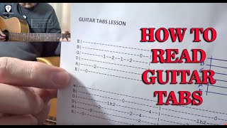 Video thumbnail of "How To Read Guitar Tabs (Lesson in Filipino with English Subtitles)"