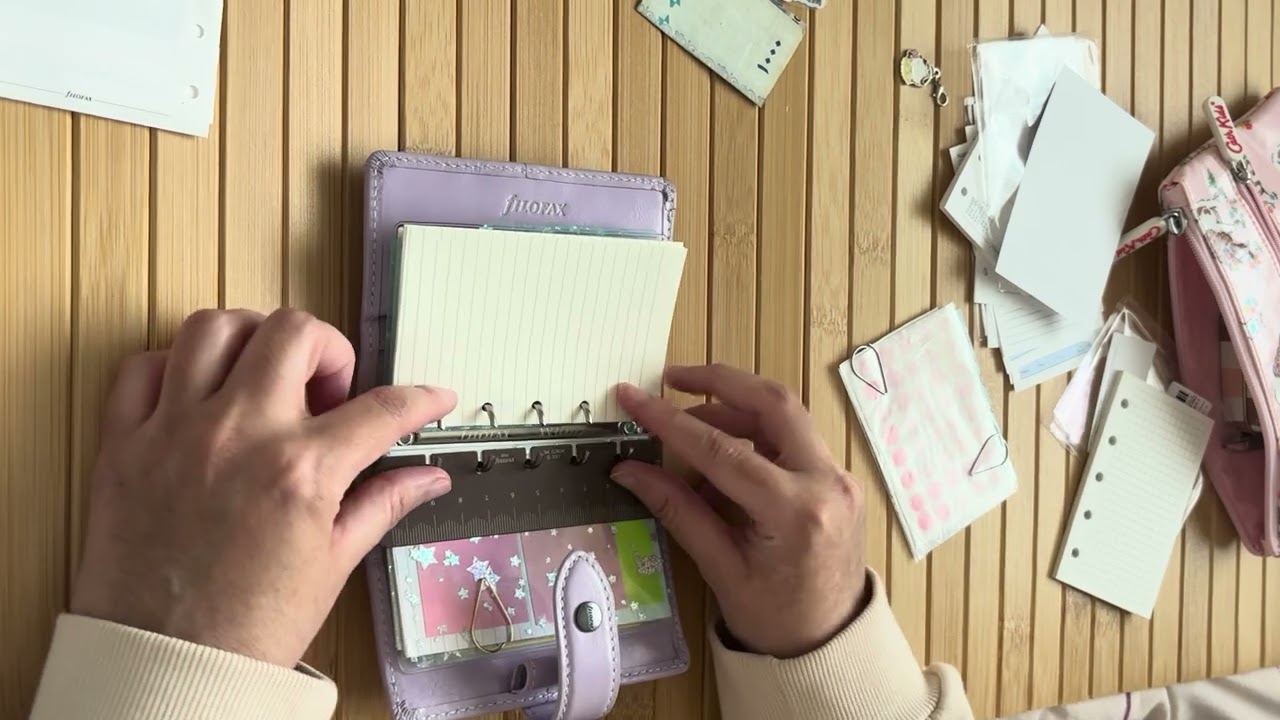 Filofax mini malden setup