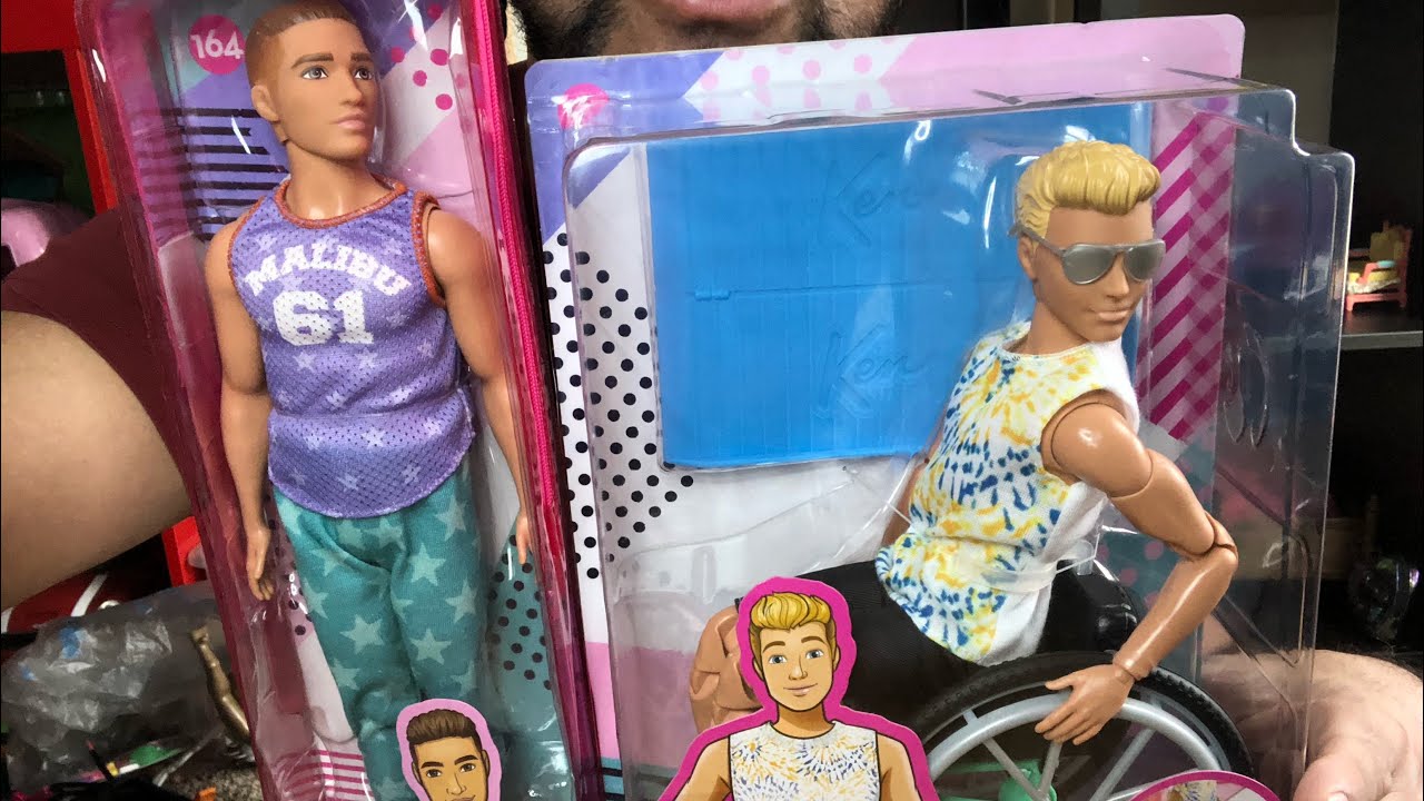 Wheelchair ken fashionista 167 and 164 En español January 27, 2021
