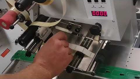 LAB500 Label Sensor Adjustment - Gap between labels