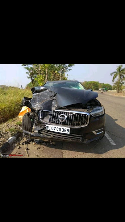 Accident of Volvo Car #volvo #volvocars #car #cars #shorts #shortvideo