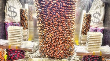 Super Risky 1 Quarter Challenge High Limit Coin Pusher High-Stakes $5,000,000 BET! (THIS HAPPENED)😱💰