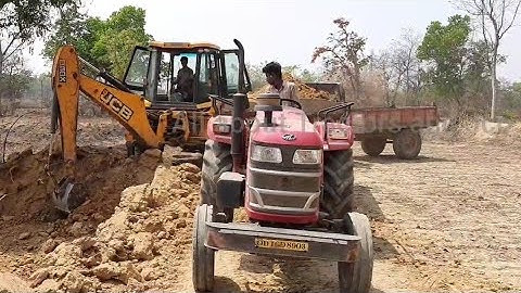 Mahindra Yuvo Tractor Fully Loaded By Jcb 3dx | Jcb Videos | Tractors | All about Tractors and Jcb