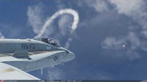 DCS - F/A-18 Hornet vs MiG-29 BFM fight
