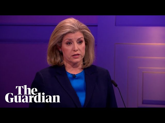 Rishi Sunak leaving D-day early was 'very wrong' says Penny Mordaunt during TV debate class=