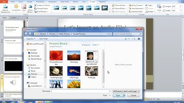 how to change the audio icon (Microsoft Powerpoint)