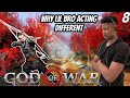 WHY LIL BRO ACTING LIKE DIS!  *GOD OF WAR 2018*!   (Try to stay longer than 5 min challenge)