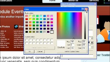 Coffee Cup Visual Site Designer Tutorial 1