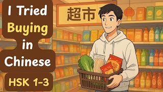 At the Chinese Supermarket | 在中国超市 - Zài Zhōngguó chāoshì | Easy Chinese | HSK 1- 3