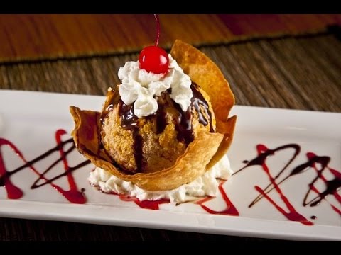 Cara Membuat Ice Cream Goreng Mudah & Enak - YouTube