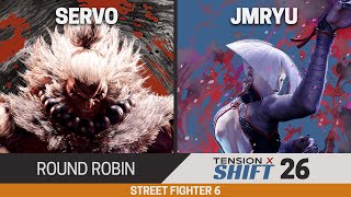 Tension X Shift 26 Sf6 Round Robin - Servo Akuma Vs Jmryu A.k.i.