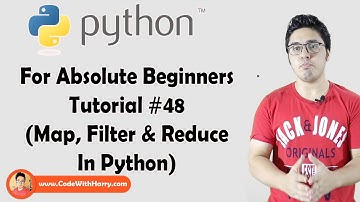 Map, Filter & Reduce | Python Tutorials For Absolute Beginners In Hindi #48