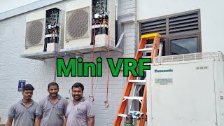 Mini VRF air-conditioner  installation work | 6HP | R410a