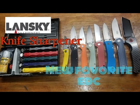 Lansky Knife Sharpener and My New Favorite Knife   
