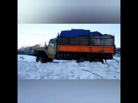 Дороги Якутии. Roads of Yakutia. Урал-Скания.#дорогиякутии - YouTube