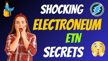 The Shocking Electroneum Coin ETN Secrets | Cryptocurrency New Crypto Token Facts Trading