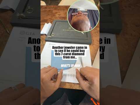 Would You Sell A 7 01ct Diamond Like This Diamond Shorts