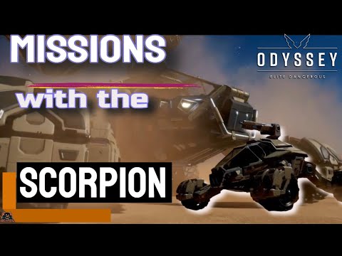 Scorpion SRV Миссии Elite Dangerous Odyssey