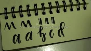 Hand Lettering Mudah Tutorial Pemula