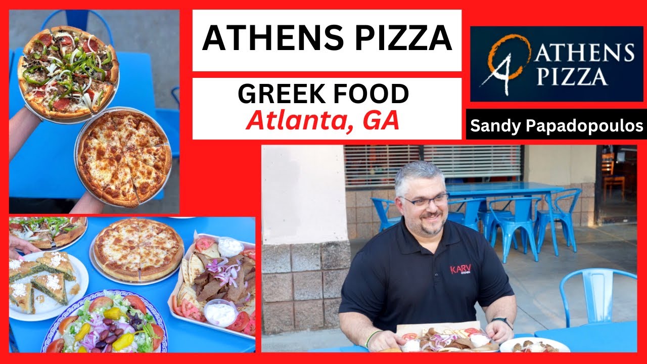 ATHENS PIZZA Atlanta, GA Greek Food YouTube