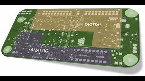 Mixed signal PCB Routing