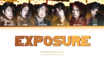 EXPOSURE (Color Coded Lyrics) - Tân Binh Thăng Cấp | TÂN BINH TOÀN NĂNG 2025