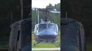 TH-1H Huey II Up-Close landing #helicopters #awesomehelis #helicopter #heliking