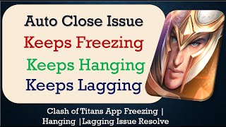 How to Fix Clash of Titans Auto Close | Keeps Hanging | Freezing | Lagging Issue Solve in Android screenshot 4
